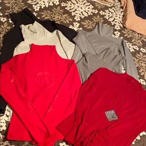 6 Turtle Neck Tops Bundle 🛍